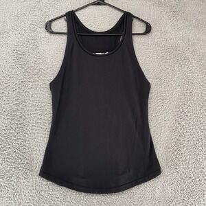 Lululemon Hawaii Tank Top Womens Medium Black Kukio Racerback Yoga Gym